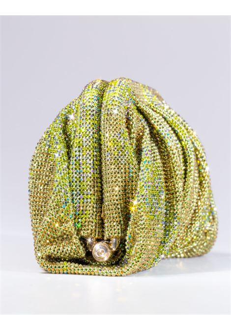 Clutch con cristalli venus la petite in verde Benedetta Bruzzihes - donna BENEDETTA BRUZZICHES | SS25011103